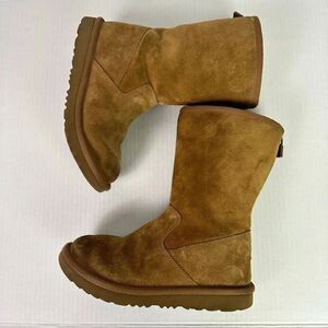 Ugg Girls Lil Sunshine Back Zip Boots size 2